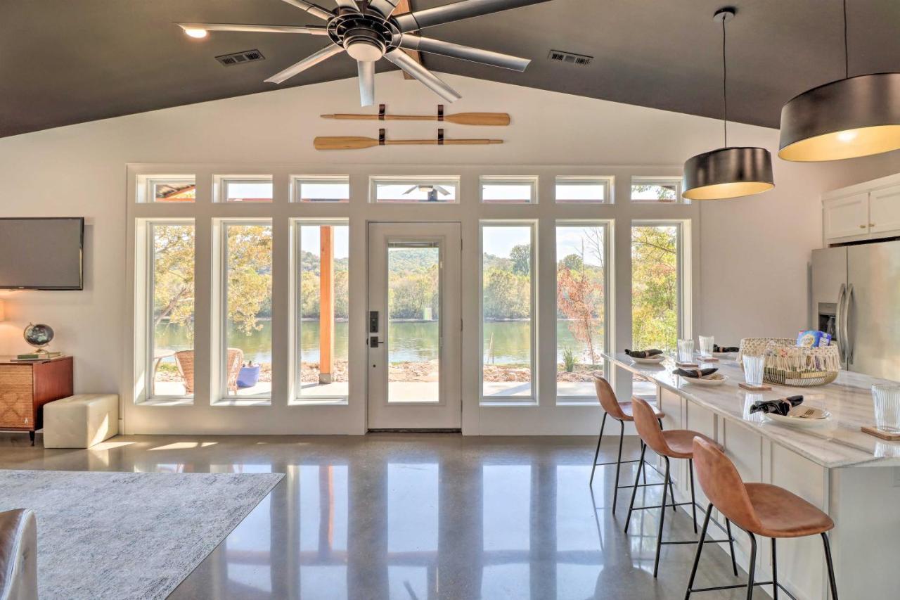 Modern Norfork House With Patio On White River! Eksteriør bilde