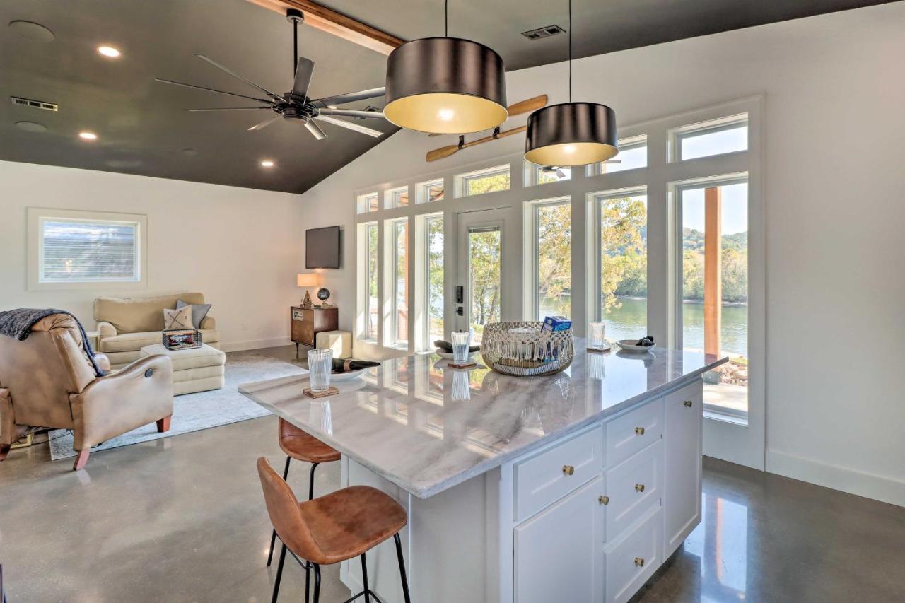 Modern Norfork House With Patio On White River! Eksteriør bilde