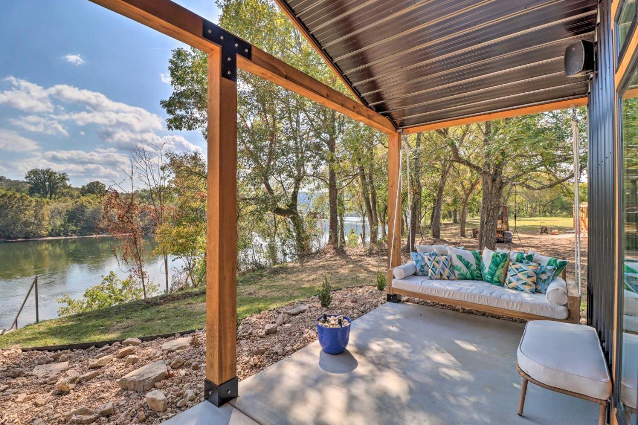 Modern Norfork House With Patio On White River! Eksteriør bilde