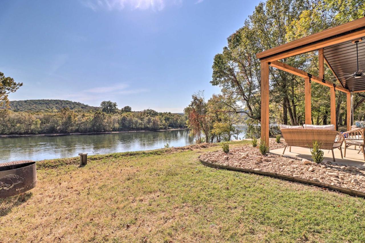 Modern Norfork House With Patio On White River! Eksteriør bilde